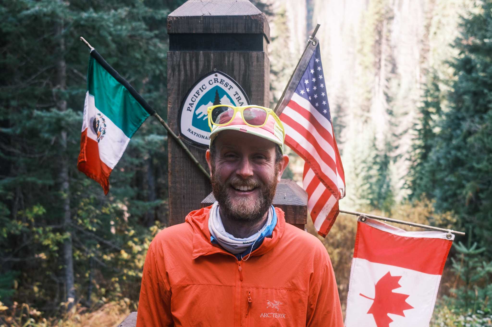 Me, at the northern terminus of the PCT